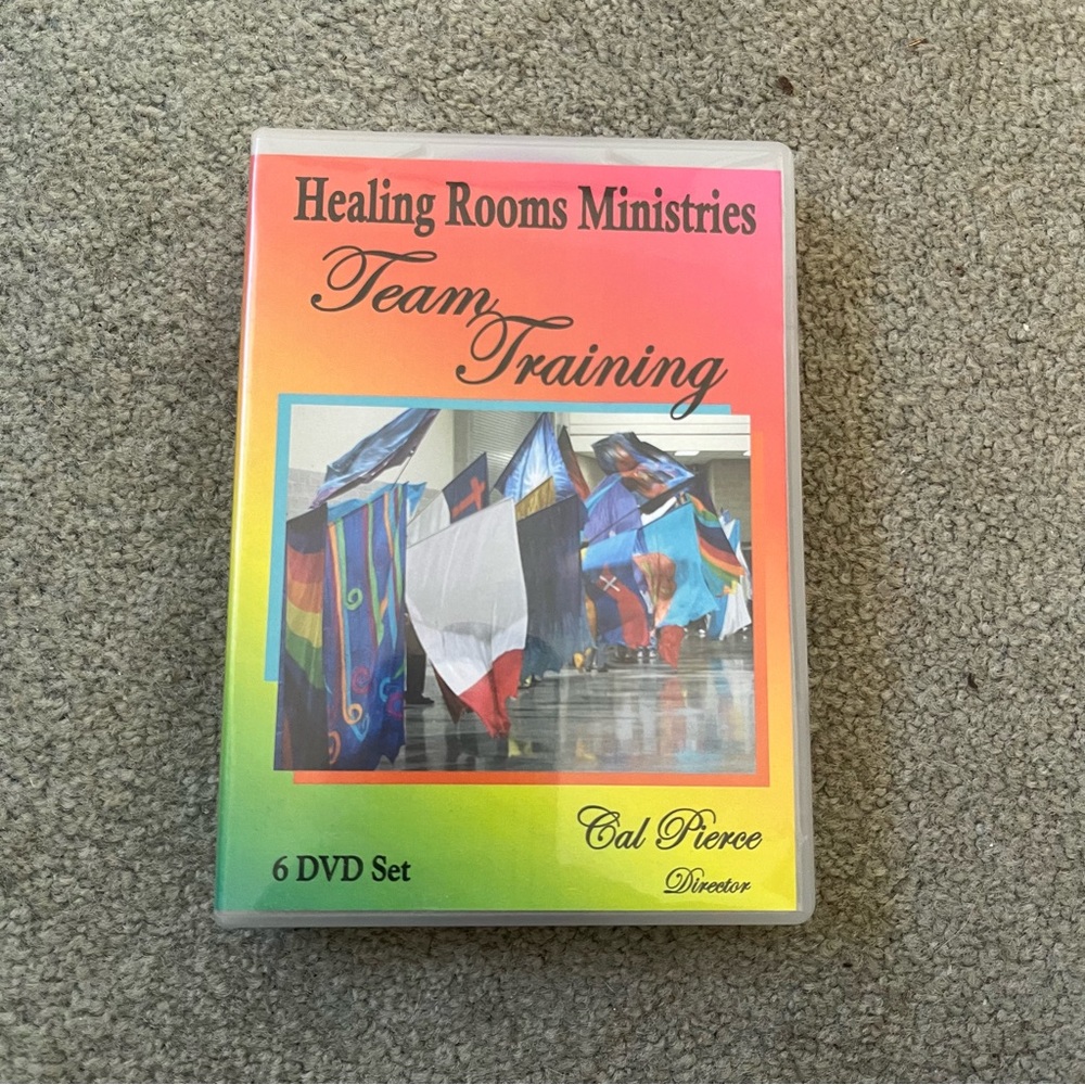 Healing Rooms Ministries Team Training By Cal Pierce 6 DVD Set